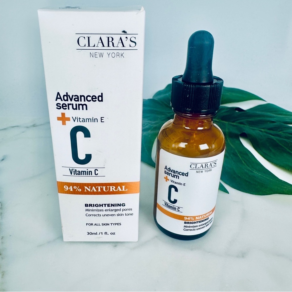 Clara's New York Brightening Vitamin C Serum 94% Natural